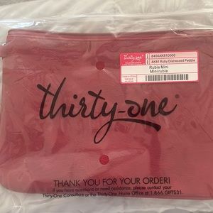 Thirty One Gifts Rubie Mini - Ruby Distressed Pebble